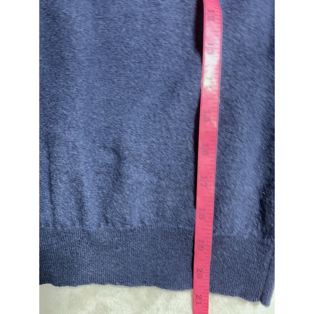 Gucci‎ Uniform Vest Women's M Navy 100% Wool V Neck Crop Career Office Academia - Picture 8 of 8
